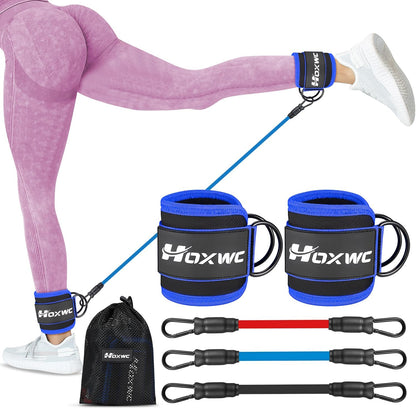 Ankle Resistance Bands with Cuffs, Leg & Booty Workout