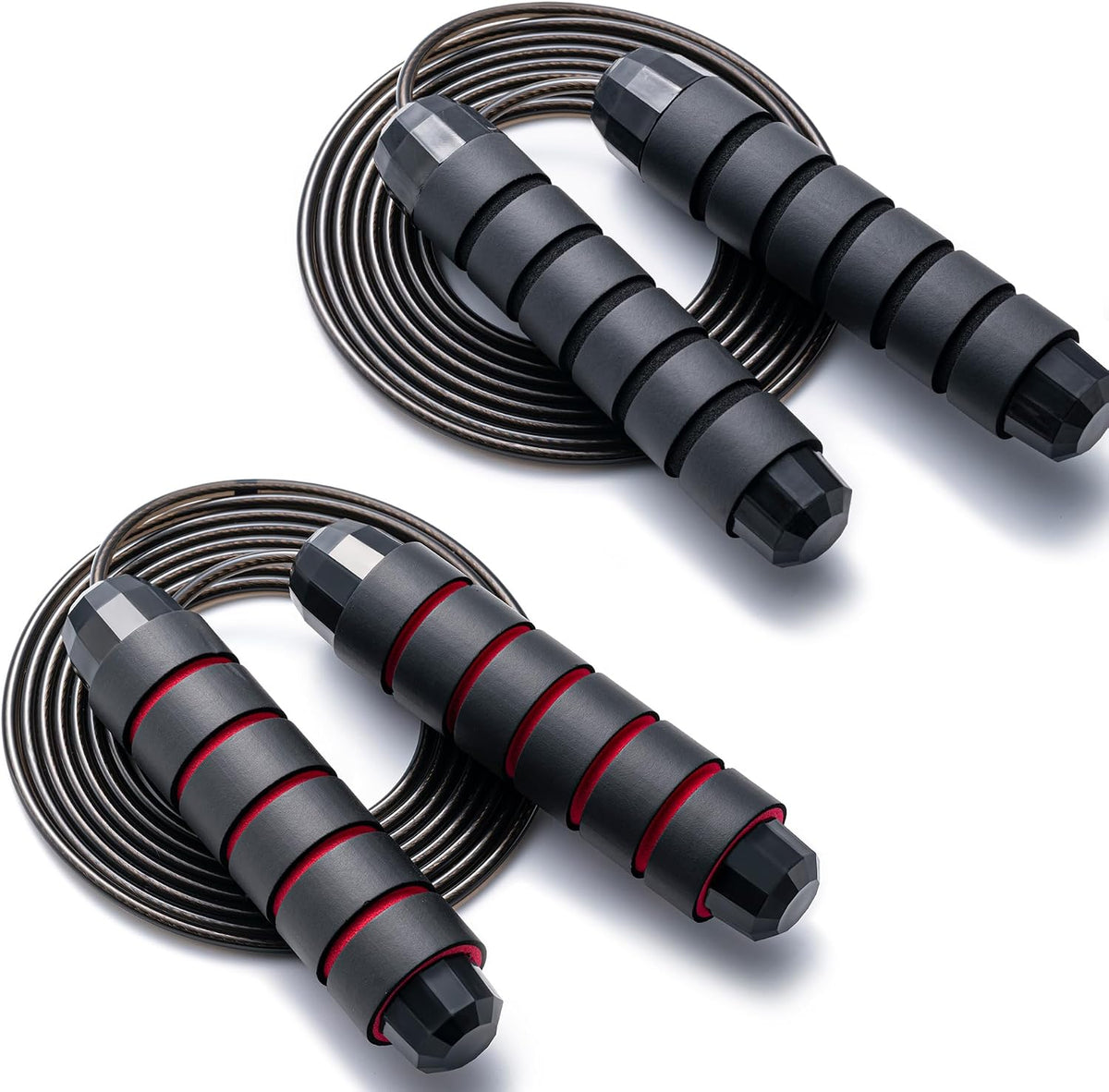 Adjustable Speed Jump Rope – Tangle-Free, Ball Bearings for Men, Women & Kids